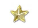 Zirconia Cúbica Estrella Amarillo Oro - 5mm