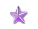 Zirconia Cúbica Estrella Púrpura - 5mm