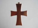 Base de Cobre - Cruz con enganche 45x62mm