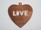 Base de Cobre - Love con enganche 36x39mm