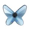Cabuchón Swarovski Mariposa 8mm - Denim Blue