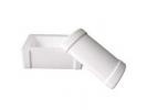 Caja Baúl Porex - Corcho Blanco - 7,5x15,5x11,5cm