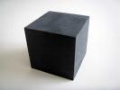 Cubo de goma negra 5x5x5cm