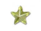 Zirconia Cúbica Estrella Verde Olivina - 5mm